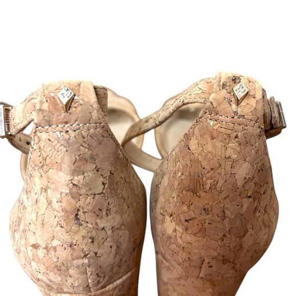 Sam Edelman Yaro Cork Sandal Block Heels- Size 9 - Picture 8 of 10